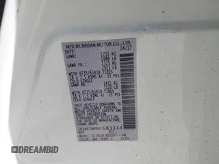 2017 Nissan Pathfinder SV z VIN 5N1DR2MM8HC683314, wystawiony jako IAAI lot #42013028 z przebiegiem 68 920 mil mil oraz . Historia ofert i sprzedaży dostępna na DreamBid. Obrazek 9.