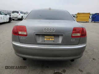 2004 Audi A8 L with VIN WAUML44E74N005627, listed as a Copart auction lot 84340834 with 139,575 mi miles and Clean Title. Bid and sale history available at carsss.com. Image 6.
