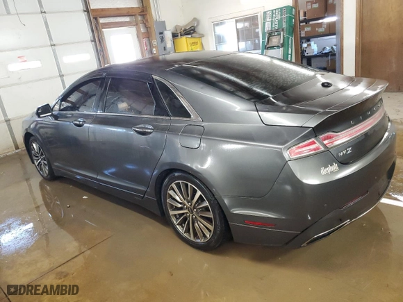 2017 Lincoln MKZ Select with VIN 3LN6L5CC4HR612052, listed as a Copart auction lot 72544644 with 139,471 mi miles and Salvage Title. Bid and sale history available at carsss.com. Image 2.