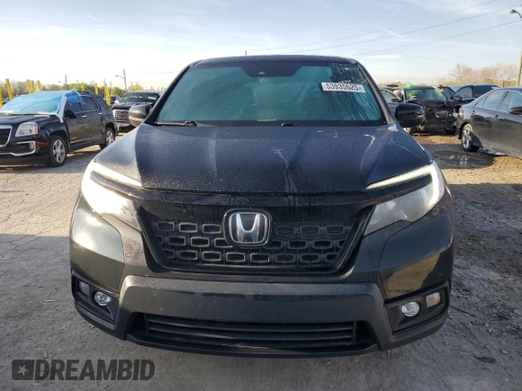 2019 Honda Passport EX-L with VIN 5FNYF7H56KB003404, listed as a Copart auction lot 53935625 with 66,890 mi miles and Salvage title. Bid and sale history available at DreamBid. Image 5.