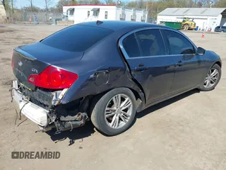 2010 Infiniti G37 x with VIN JN1CV6AR2AM451409, listed as a IAAI auction lot 41990672 with 82,569 mi miles. Bid and sale history available at carsss.com. Image 4.