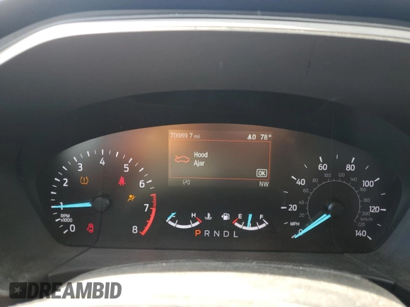 2021 Ford Escape S с VIN 1FMCU0F61MUA97278, выставлен на аукционе Copart как лот 56353785 с пробегом 70 989 миль миль и Списание • Salvage title. История ставок и продаж доступна на DreamBid. Изображение 9.