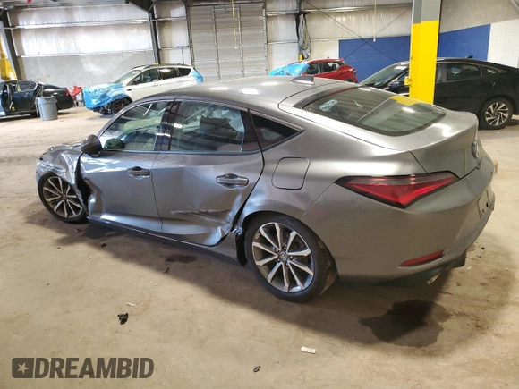 2023 Acura Integra with VIN 19UDE4H21PA026824, listed as a Copart auction lot 49228455 with 19,272 mi miles and Salvage Title. Bid and sale history available at DreamBid. Image 2.