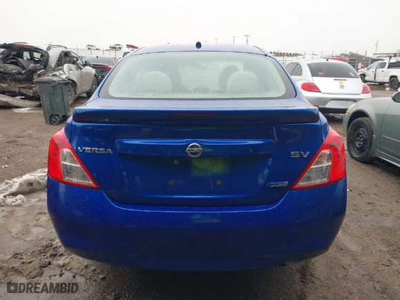 2014 Nissan Versa S with VIN 3N1CN7AP6EL860856, listed as a IAAI auction lot 41744457 with 95,458 mi miles. Bid and sale history available at carsss.com. Image 16.