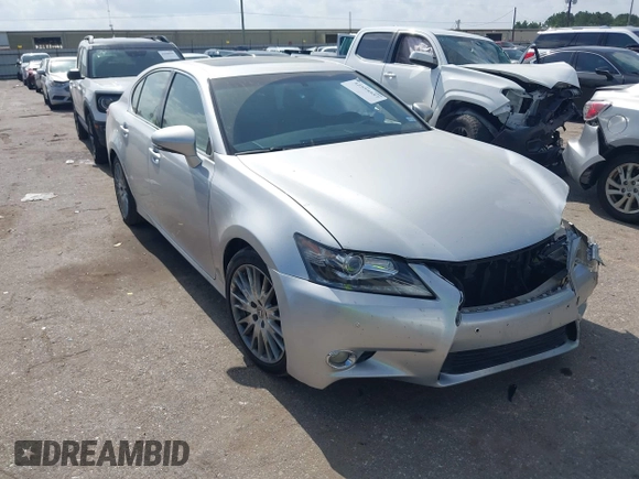 2013 Lexus GS 350 with VIN JTHBE1BL8D5005221, listed as a IAAI auction lot 42559557 with 95,385 mi miles and . Bid and sale history available at DreamBid. Image 1.