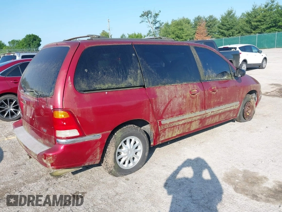 2000 Ford Windstar SE z VIN 2FMZA5240YBB99039, wystawiony jako IAAI lot #42350667 z przebiegiem 150 000 mil mil oraz . Historia ofert i sprzedaży dostępna na DreamBid. Obrazek 4.