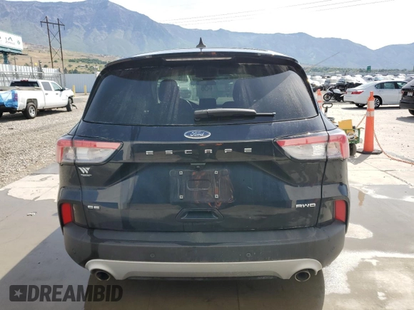 2021 Ford Escape SE z VIN 1FMCU9G61MUA68303, wystawiony jako Copart lot #58308555 z przebiegiem 119 427 mil mil oraz Czysty tytuł • Clean title. Historia ofert i sprzedaży dostępna na DreamBid. Obrazek 6.