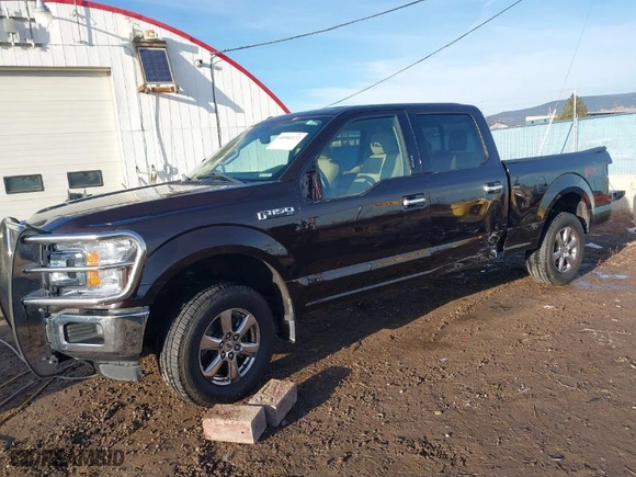 2018 Ford F-150 XL with VIN 1FTFW1EG4JKD10369, listed as a IAAI auction lot 40902272 with 127,782 mi miles. Bid and sale history available at carsss.com. Image 2.