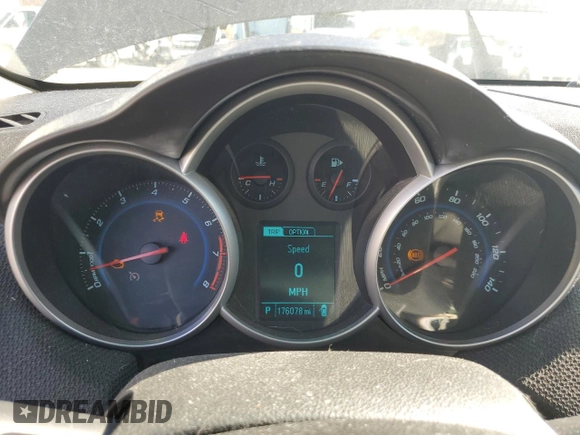 2013 Chevrolet Cruze 1LT with VIN 1G1PC5SB6D7138245, listed as a Copart auction lot 49484415 with 176,078 mi miles and Salvage Title. Bid and sale history available at DreamBid. Image 9.