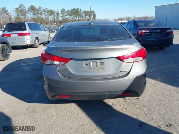 2013 Hyundai Elantra GLS PZEV with VIN 5NPDH4AEXDH304442, listed as a IAAI auction lot 41136472 with 182,800 mi miles. Bid and sale history available at carsss.com. Image 16.