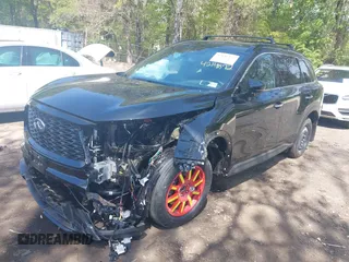 2025 Infiniti QX60 Luxe с VIN 5N1AL1FS8SC351486, выставлен на аукционе IAAI как лот 42142372 с пробегом 2 249 миль миль и . История ставок и продаж доступна на DreamBid. Изображение 2.