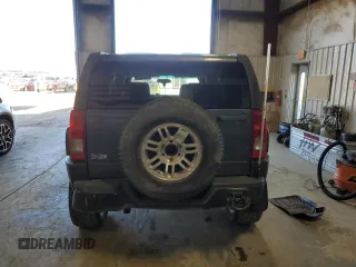 2006 Hummer H3 with VIN 5GTDN136068256909, listed as a Copart auction lot 47382934 with 186,156 mi miles and Clean Title. Bid and sale history available at carsss.com. Image 6.