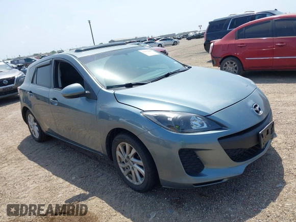 2012 Mazda 3 i Grand Touring with VIN JM1BL1M7XC1673504, listed as a IAAI auction lot 41935004 with 114,259 mi miles and . Bid and sale history available at DreamBid. Image 1.