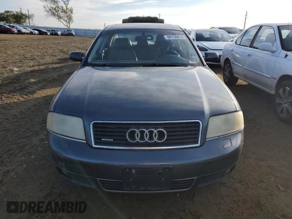 2004 Audi A6 z VIN WAUML64B04N083359, wystawiony jako Copart lot #86759414 z przebiegiem 160 298 mil mil oraz Szkoda całkowita • Salvage title. Historia ofert i sprzedaży dostępna na DreamBid. Obrazek 5.