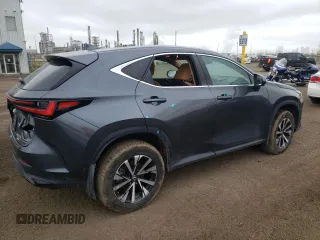 2025 Lexus NX 350h Premium with VIN 2T2GKCEZ5SC047322, listed as a Copart auction lot 56096035 with 5,012 mi miles and Salvage Title. Bid and sale history available at DreamBid. Image 3.
