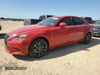 2016 Lexus IS 350 with VIN JTHBE1D20G5026220, listed as a Copart auction lot 52226155 with 110,224 mi miles and Clean title. Bid and sale history available at DreamBid. Image 1.
