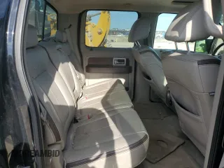 2009 Ford F-150 XL with VIN 1FTPW14V39FA46411, listed as a Copart auction lot 77964244 with 267,792 mi miles and Salvage title. Bid and sale history available at DreamBid. Image 10.