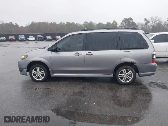 2005 Mazda MPV LX with VIN JM3LW28A050538622, listed as a IAAI auction lot 41555020 with 235,279 mi miles. Bid and sale history available at carsss.com. Image 13.