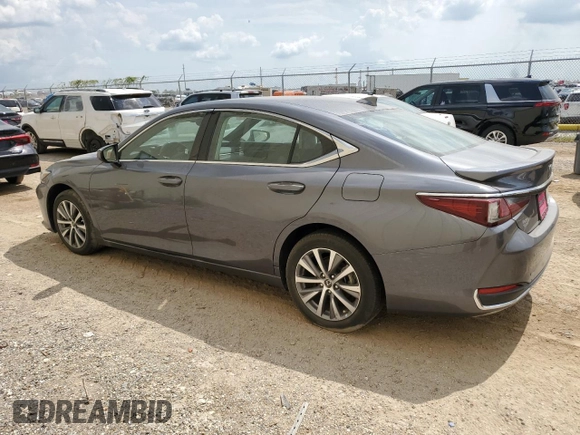 2021 Lexus ES with VIN 58ACA1C10MU006937, listed as a Copart auction lot 72951764 with 22,762 mi miles and Salvage Title. Bid and sale history available at carsss.com. Image 2.