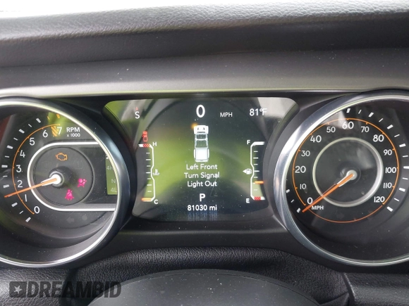 2021 Jeep Gladiator Freedom z VIN 1C6HJTAG4ML586999, wystawiony jako IAAI lot #41911751 z przebiegiem 81 030 mil mil oraz . Historia ofert i sprzedaży dostępna na DreamBid. Obrazek 7.