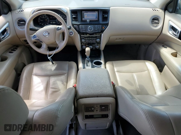 2015 Nissan Pathfinder Platinum with VIN 5N1AR2MN7FC650877, listed as a Copart auction lot 54963045 with 125,646 mi miles and Clean Title. Bid and sale history available at DreamBid. Image 8.