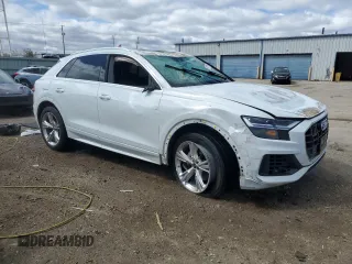 2022 Audi Q8 Premium Plus z VIN WA1BVBF19ND017136, wystawiony jako Copart lot #53187265 z przebiegiem 41 734 mil mil oraz Szkoda całkowita • Salvage title. Historia ofert i sprzedaży dostępna na DreamBid. Obrazek 4.