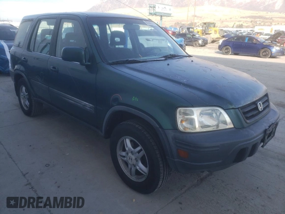 1999 Honda CR-V EX with VIN JHLRD176XXC075490, listed as a Copart auction lot 82382144 with 170,413 mi miles and Salvage Title. Bid and sale history available at carsss.com. Image 4.