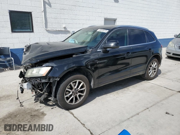 2011 Audi Q5 Premium with VIN WA1CFAFP0BA015739, listed as a Copart auction lot 53815575 with 134,031 mi miles and Salvage title. Bid and sale history available at DreamBid. Image 1.