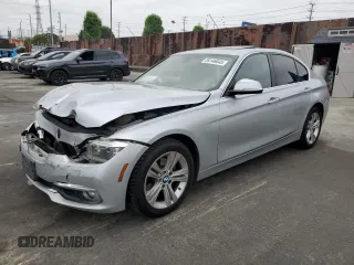 2016 BMW 3 Series 328i with VIN WBA8E9C53GK644071, listed as a Copart auction lot 59146645 with 143,422 mi miles and Salvage title. Bid and sale history available at DreamBid. Image 1.