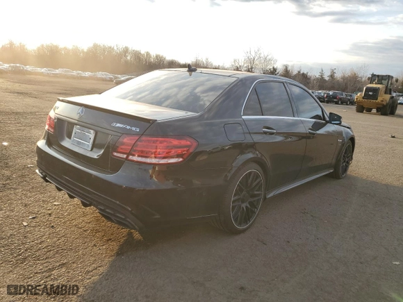 2014 Mercedes-Benz E-Class E 63 AMG S-Model with VIN WDDHF7GB4EA955991, listed as a Copart auction lot 48908265 with 76,602 mi miles and Salvage Title. Bid and sale history available at carsss.com. Image 3.
