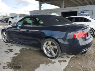 2013 Audi S5 Premium Plus with VIN WAUCGAFH5DN002067, listed as a Copart auction lot 87260334 with 138,801 mi miles and Salvage Title. Bid and sale history available at carsss.com. Image 2.