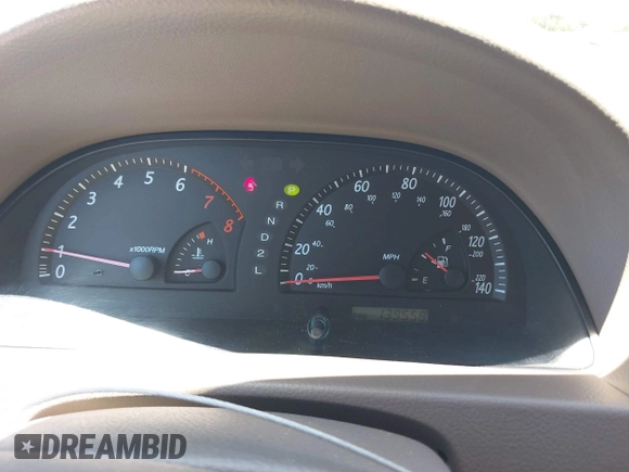 2004 Toyota Camry LE with VIN JTDBE32K840277463, listed as a IAAI auction lot 42080523 with 139,558 mi miles. Bid and sale history available at carsss.com. Image 7.