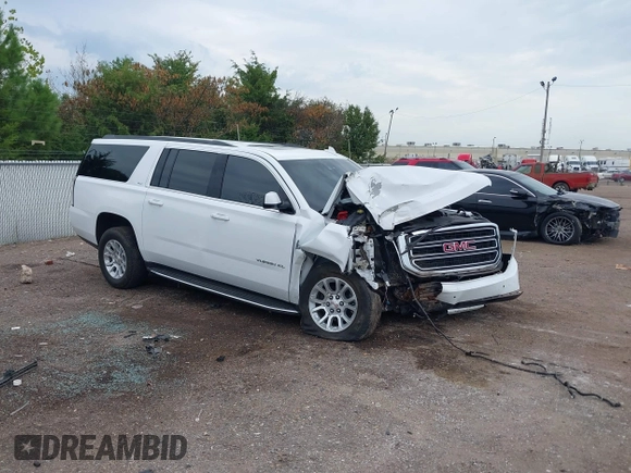 2019 GMC Yukon XL SLT with VIN 1GKS2GKC2KR369285, listed as a IAAI auction lot 40279008 with Not Provided miles and . Bid and sale history available at DreamBid. Image 1.