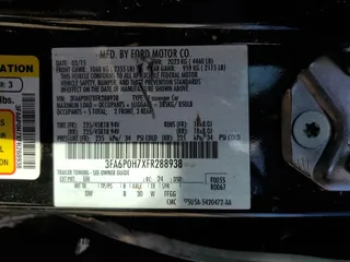 2015 Ford Fusion SE with VIN 3FA6P0H7XFR288938, listed as a Copart auction lot 49714835 with 185,022 mi miles and Salvage Title. Bid and sale history available at carsss.com. Image 15.