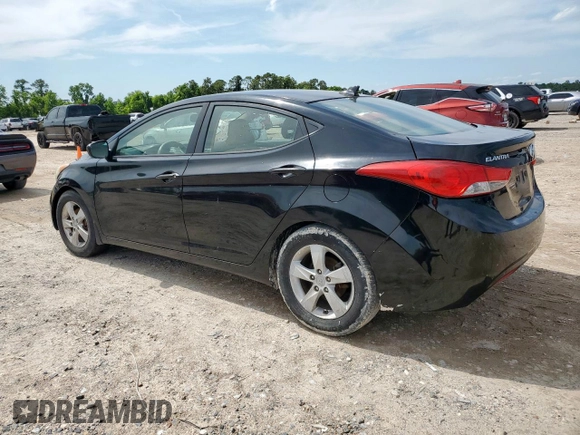 2012 Hyundai Elantra Limited z VIN KMHDH4AE7CU395167, wystawiony jako Copart lot #58549485 z przebiegiem 143 778 mil mil oraz Czysty tytuł • Clean title. Historia ofert i sprzedaży dostępna na DreamBid. Obrazek 2.