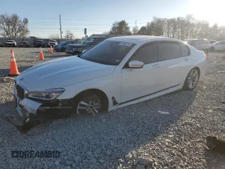 2017 BMW 7 Series ALPINA B7 xDrive with VIN WBA7F2C56HG421544, listed as a Copart auction lot 83960284 with 0 mi miles and Salvage Title. Bid and sale history available at carsss.com. Image 1.