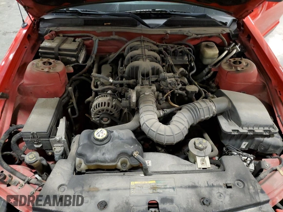 2007 Ford Mustang Deluxe with VIN 1ZVHT80N775202624, listed as a Copart auction lot 62857885 with 154,960 mi miles and Salvage title. Bid and sale history available at DreamBid. Image 11.
