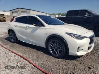2018 Infiniti QX30 Luxury with VIN SJKCH5CP2JA044425, listed as a Copart auction lot 53065965 with 111,224 mi miles and Salvage title. Bid and sale history available at DreamBid. Image 4.
