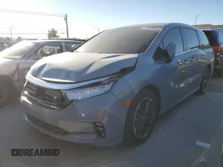 2024 Honda Odyssey Elite с VIN 5FNRL6H91RB009602, выставлен на аукционе Copart как лот 50369655 с пробегом 1 711 миль миль и Списание • Salvage title. История ставок и продаж доступна на DreamBid. Изображение 1.