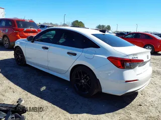 2023 Honda Civic Sport with VIN 2HGFE2F51PH513811, listed as a IAAI auction lot 41701450 with 33,933 mi miles and . Bid and sale history available at DreamBid. Image 3.