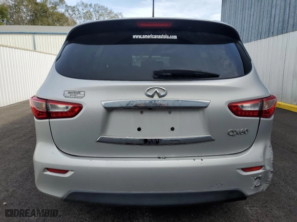 2015 Infiniti QX60 with VIN 5N1AL0MN0FC512832, listed as a Copart auction lot 48266735 with NaN miles and Clean Title. Bid and sale history available at carsss.com. Image 6.