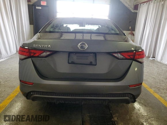2020 Nissan Sentra S with VIN 3N1AB8BV8LY291172, listed as a Copart auction lot 51125305 with 99,999 mi miles and Clean Title. Bid and sale history available at carsss.com. Image 6.