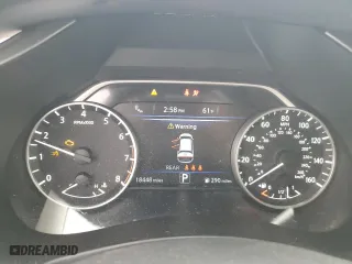 2023 Nissan Murano SV with VIN 5N1AZ2BS4PC114091, listed as a Copart auction lot 47456665 with 18,448 mi miles and Salvage Title. Bid and sale history available at carsss.com. Image 9.
