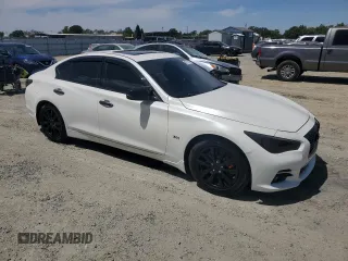 2016 Infiniti Q50 Premium with VIN JN1EV7AP0GM301403, listed as a Copart auction lot 63711085 with 106,226 mi miles and Clean title. Bid and sale history available at DreamBid. Image 4.