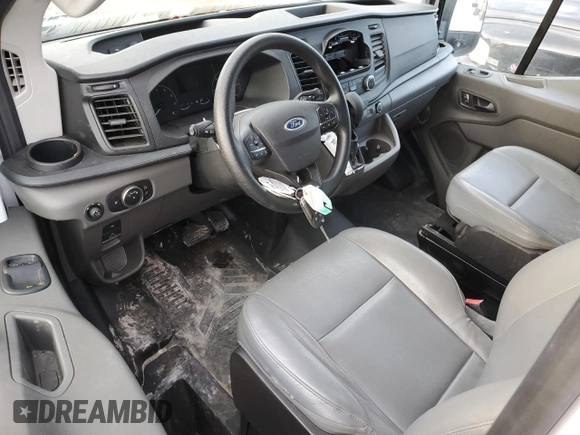 2022 Ford Transit Cargo with VIN 1FTBR1Y8XNKA24879, listed as a Copart auction lot 41635264 with 1,785 mi miles and . Bid and sale history available at DreamBid. Image 8.