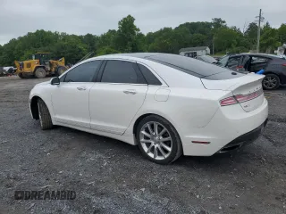 2015 Lincoln MKZ with VIN 3LN6L2G98FR623999, listed as a Copart auction lot 58629455 with 74,802 mi miles and Salvage title. Bid and sale history available at DreamBid. Image 2.