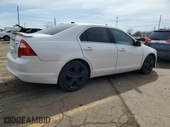 2012 Ford Fusion SPORT with VIN 3FAHP0DC5CR252226, listed as a Copart auction lot 50059625 with 136,633 mi miles and Clean Title. Bid and sale history available at carsss.com. Image 3.