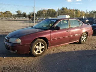 2004 Chevrolet Impala LS with VIN 2G1WH52K749160573, listed as a Copart auction lot 75105864 with 86,165 mi miles and Clean Title. Bid and sale history available at carsss.com. Image 1.