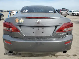 2012 Lexus IS 350 C с VIN JTHFE2C23C2508829, выставлен на аукционе Copart как лот 50292405 с пробегом 66 471 миль миль и Списание • Salvage title. История ставок и продаж доступна на DreamBid. Изображение 6.