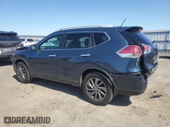 2016 Nissan Rogue SL with VIN 5N1AT2MVXGC767081, listed as a Copart auction lot 54669875 with 147,872 mi miles and Salvage Title. Bid and sale history available at DreamBid. Image 2.
